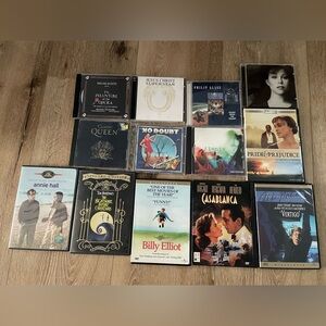 Classic dvd and cd bundle